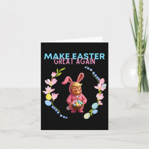 Funny macht Ostern wieder groß Präsident Donald Tr Karte