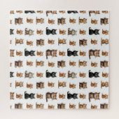 Funny Mad Angry Cats Niedlich Puzzle (Horizontal)