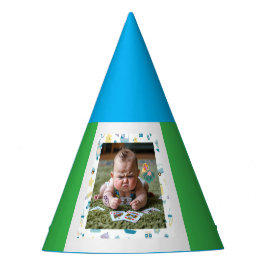 Funny Mad Baby Playing Cards Partyhütchen