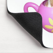 Funny Mad Hatter Dormouse Alice im Wunderland Mousepad (Ecke)