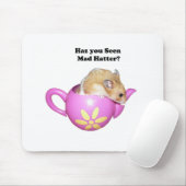 Funny Mad Hatter Dormouse Alice im Wunderland Mousepad (Mit Mouse)