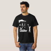 Funny Mafia Cat Parody Graphic Tee (Vorne ganz)