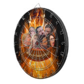 Funny MAGA Republican Hell in einem Handkorb 2024- Dartscheibe (Vorderseite rechts)