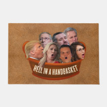 Funny MAGA Republikaner hellen in einem Handkorb