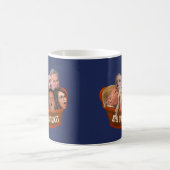 Funny MAGA Republikaner hellen in einem Handkorb Kaffeetasse (Mittel)