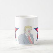 Funny MAGA Tees Trump Clown Politischer Kaffee Tas Kaffeetasse (Mittel)