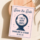 Funny Magic Ball Pink Dar blau Save the Date