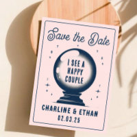 Funny Magic Ball Pink Dar blau Save the Date