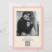 Funny Magic Ball Pink Save the Date schwarz (Rückseite)