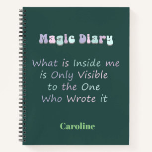 Funny Magic Diary Notizblock