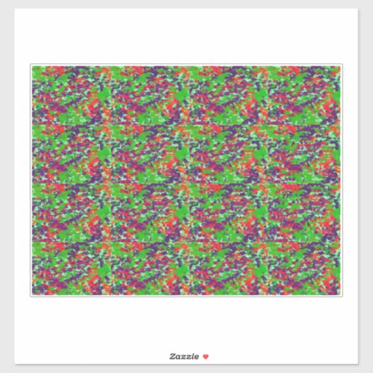 Funny Magic Eye 67 Aufkleber (Blatt)