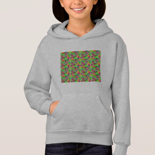 Funny Magic Eye 67 Hoodie (Vorderseite)