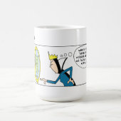 Funny Magic Mirror Kaffeetasse (Mittel)