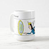 Funny Magic Mirror Kaffeetasse (Vorderseite Links)