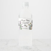 Funny Magic Potion Ghost Halloween Babydusche Wasserflaschenetikett (Vorderseite)