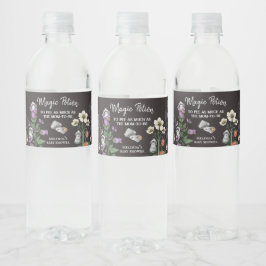 Funny Magic Potion Ghost Halloween Babydusche Wasserflaschenetikett