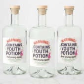 Funny Magical Elixir Design Alkoholflaschenetikett (Flaschen)