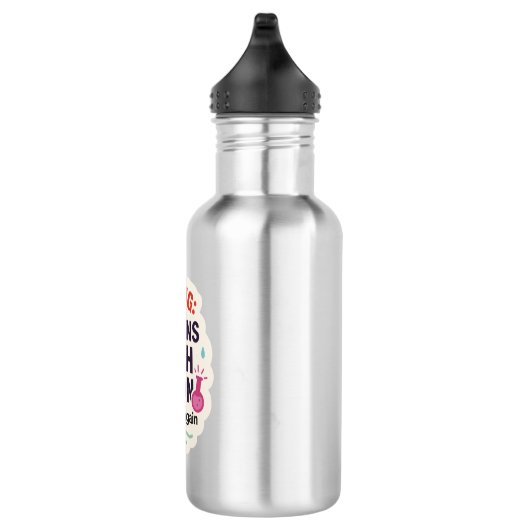 Funny Magical Elixir Design Edelstahlflasche (Rechts)