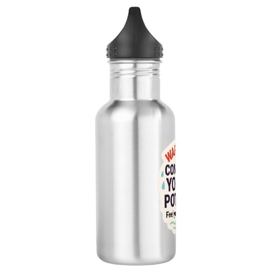 Funny Magical Elixir Design Edelstahlflasche (Links)