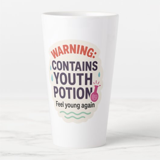 Funny Magical Elixir Design Milchtasse (Vorderseite)