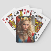 Funny Magie Queen Poker Kartenspielen Deck Spielkarten (Rückseite)