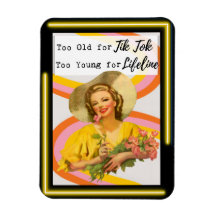 Funny Magnet Best Friend Gift "Tik Tok"