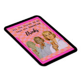 Funny Magnet Best Friend Gift "Voices" (Rechte Seite)