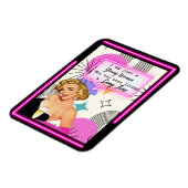 Funny Magnet Best Friend Gift "Young Girl" (Linke Seite)