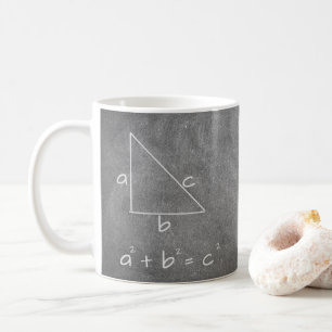 Funny Mah Algebra Pythagoresche Theorem Geek Kaffeetasse