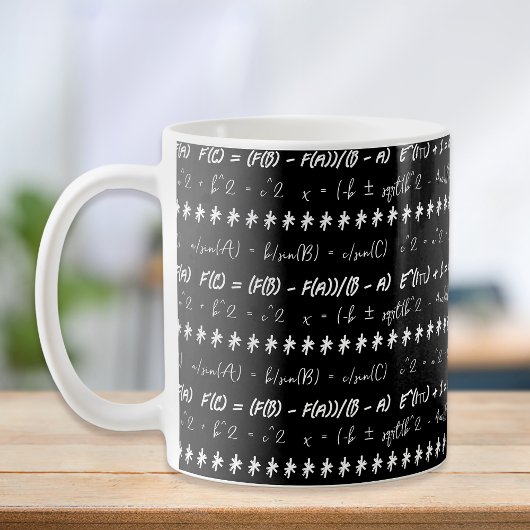 Funny Mah Formulae Geschenk für Mathematiker Kaffeetasse