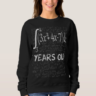 Funny Mah Geek Integral Calculus 44. Geburtstag 44 Sweatshirt