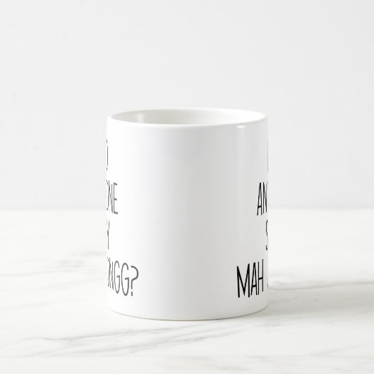 Funny Mah Jongg Kaffeetasse (Mittel)