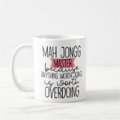 Funny Mah Jongg Kaffeetasse (Links)