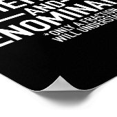 Funny Mah Lehrer Numerator Nenner Math Poster (Ecke)