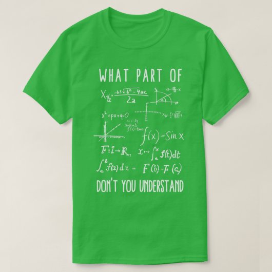 Funny Mah Pi Day Mathematics Lehrer Geek Nerd T-Shirt (Design vorne)