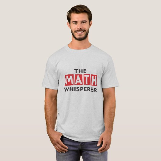Funny Mah Shirt Mathematiker Gift Idea (Vorne ganz)