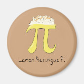 Funny Mah Spaß Lemon Pi Symbol Magnet (Vorne)