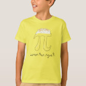 Funny Mah Spaß Lemon Pi Symbol T-Shirt (Vorderseite)