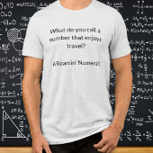 Funny Mah Spaß Mathematics Joke Teacher Gift Tri-Blend Shirt
