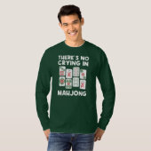 Funny Mahjong Gift For Men Women Tile Game Lover T-Shirt (Vorne ganz)