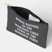 Funny Mahjong Lover Zitat Mahj Spaß Fun Zubehörtasche (Offen)