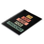 Funny Mahjong Notizblock (Linke Seite)