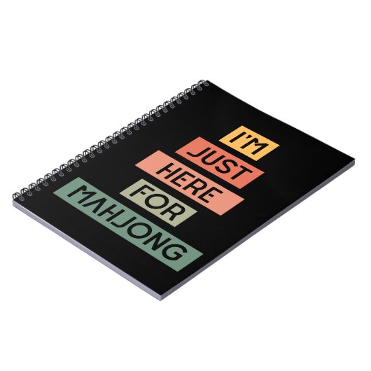 Funny Mahjong Notizblock (Linke Seite)