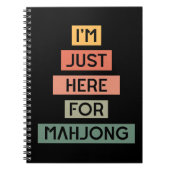 Funny Mahjong Notizblock (Vorderseite)