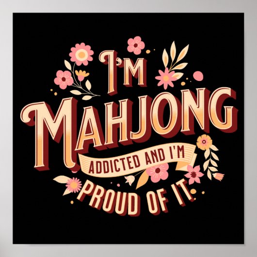 Funny Mahjong Poster (Vorne)