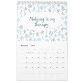 Funny Mahjong Quotes 2025 Kalender (Feb 2026)