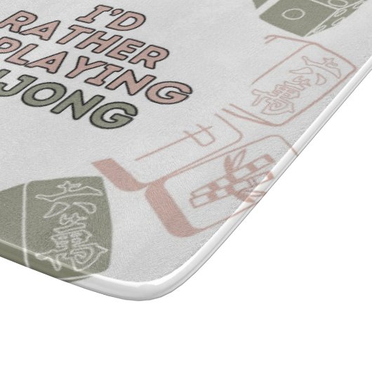 Funny Mahjong Schneidebrett (Ecke)