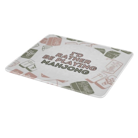 Funny Mahjong Schneidebrett (Ecke)