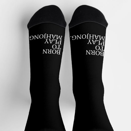 Funny mahjong socken (Oben)