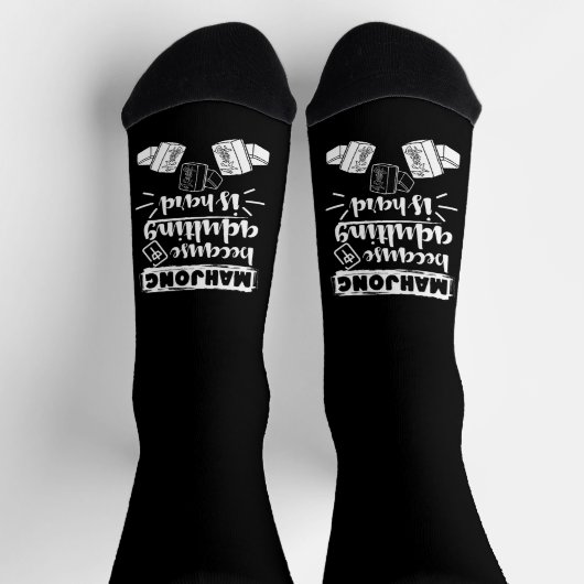 Funny mahjong socken (Oben)